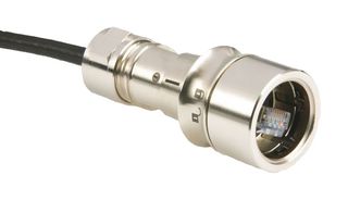 BULGIN LIMITED PXM6034/A Modular Connector, RJ45 Plug, 1 x 1 (Port), 8P8C, Cat5e, IP66, IP68, IP69K, Cable Mount