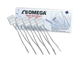 OMEGA 5RTD-F3105 RTD Sensor, Component with Leads, Class B, -50 °C, 500 °C, 100 ohm