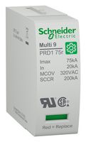 SCHNEIDER ELECTRIC M9LC320 Surge Protector, Surge Arrester, 1 Pole, Type 1, 75 kA, 320 V, DIN Rail
