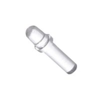 DIALIGHT 51513060350F Light Pipe, 0.35 ", 1 Pipes, Circular with Domed Top, Press Fit, Panel, Transparent