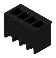 WEIDMULLER 8000072431 Terminal Block, Header, 5 mm, 4 Positions, 25.3 A, 400 V, Through Hole Vertical