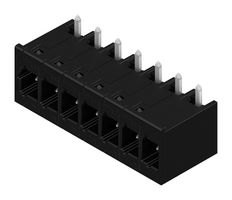 WEIDMULLER 8000072510 Terminal Block, Header, 5 mm, 7 Positions, 26.8 A, 400 V, Through Hole 270°