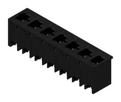 WEIDMULLER 8000078319 Terminal Block, Header, 7.5 mm, 7 Positions, 30.6 A, 630 V, Through Hole Vertical