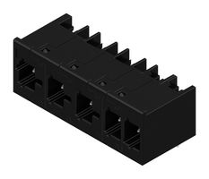 WEIDMULLER 8000078336 Terminal Block, Header, 7.5 mm, 5 Positions, 30.6 A, 630 V, Through Hole Right Angle