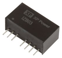 XP POWER IZB0305S05 Isolated Through Hole DC/DC Converter, ITE, SIP, 2:1, 3 W, 1 Output, 5 V