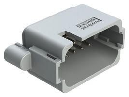 AMPHENOL SINE/TUCHEL AT04-18PA-BM13 Automotive Connector, AT Series, Straight Receptacle, 18 Contacts, PCB Pin, Thermoplastic Body