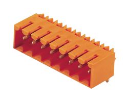 WEIDMULLER 1605080000 Terminal Block, Header, 3.5 mm, 3 Positions, 17 A, 320 V, Through Hole Right Angle