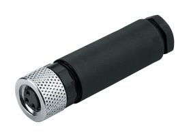 WEIDMULLER 1803880000 Sensor Connector, M8, Female, 4 Positions, Screw Socket, Cable Mount