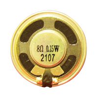 KINGSTATE KDMG20008 Speaker, Micro, Dynamic, 0.3 W, 8 ohm, 92 dB, 560 Hz to 7 kHz
