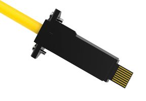 BANNER ENGINEERING RDLP-815D Sensor Cable, M8 Plug, Free End, 8 Positions, 4.57 m, 15 ft