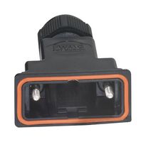 MOLEX 173114-0265 D Sub Backshell, 173114 Series, DE, 180°, ABS (Acrylonitrile Butadiene Styrene) Body