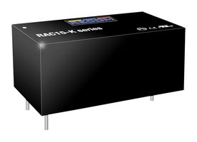 RECOM POWER RAC15-12SK AC/DC PCB Mount Power Supply (PSU), ITE & Household, 1 Output, 15 W, 12 V, 1.25 A