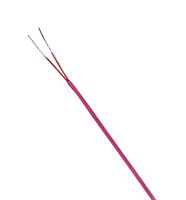 OMEGA EXPP-E-24S-100 Thermocouple Wire, PVC, Type EX, Stranded, ANSI, 24AWG, EXPP Series, 100ft