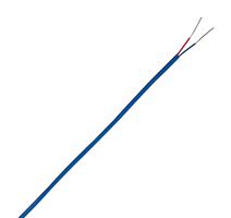 OMEGA EXPP-T-20-TWSH-UL-1000 Thermocouple Wire, Twisted/Shielded, PVC, Type TX, Solid, ANSI, 20AWG, EXPP Series, 1000ft