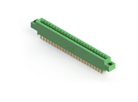 EDAC 333-046-500-808 Card Edge Connector, Dual Side, 1.57 mm, 46 Contacts, Panel Mount, Straight