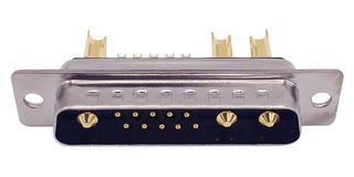 NORCOMP 680M13W3103L211 Combination Layout D Sub Connector, Power-D 680M Series, DB-13W3, Plug, 13 Contacts