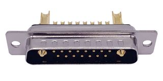 NORCOMP 680M17W2103L211 Combination Layout D Sub Connector, Power-D 680M Series, DB-17W2, Plug, 17 Contacts