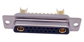 NORCOMP 680M17W2203L411 Combination Layout D Sub Connector, Power-D 680M Series, DB-17W2, Receptacle, 17 Contacts