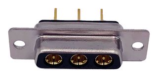 NORCOMP 683M3W3203L001 Combination Layout D Sub Connector, Power-D 683M Series, DA-3W3, Receptacle, 3 Contacts, 3 Power