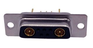 NORCOMP 683M7W2203L001 Combination Layout D Sub Connector, Power-D 683M Series, DA-7W2, Receptacle, 7 Contacts