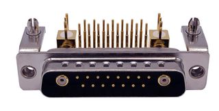 NORCOMP 685M17W2103L461 Combination Layout D Sub Connector, Power-D 685M Series, DB-17W2, Plug, 17 Contacts