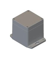 SERPAC RBF33P06G28G Plastic Enclosure, Wall Mount, Polycarbonate, 85.1 mm, 80.1 mm, 82 mm, IP67