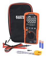 KLEIN TOOLS MM450 DIGITAL MULTIMETER, HH, TRMS, 10A, 600V
