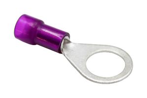 MUELLER ELECTRIC AI-50042N Ring Tongue Terminal, 5/16", 18 AWG, Red