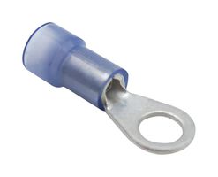 MUELLER ELECTRIC AI-50100N Ring Tongue Terminal, #10, 14 AWG, Blue