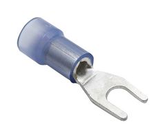 MUELLER ELECTRIC AI-50140N Fork / Spade Tongue Terminal, 16AWG to 14AWG, #6, Nylon (Polyamide)