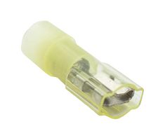 MUELLER ELECTRIC AI-50213 Quick Disconnect Terminal, Female Quick Disconnect, 6.35mm x 0.81mm, 0.25" x 0.032", 12 AWG