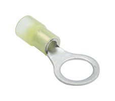 MUELLER ELECTRIC AI-50260N Ring Tongue Terminal, 3/8", 10 AWG, Yellow