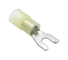 MUELLER ELECTRIC AI-50270N Fork / Spade Tongue Terminal, 12AWG to 10AWG, #6, Nylon (Polyamide)