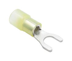 MUELLER ELECTRIC AI-50290N Fork / Spade Tongue Terminal, 12AWG to 10AWG, #10, Nylon (Polyamide)