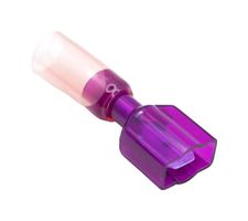 MUELLER ELECTRIC AI-70206 Quick Disconnect Terminal, Male Quick Disconnect, 6.35mm x 0.81mm, 0.25" x 0.032", 22 AWG, 18 AWG