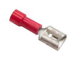 MUELLER ELECTRIC BU-190170014 Quick Disconnect Terminal, Female Quick Disconnect, 6.35mm x 0.81mm, 0.25" x 0.032", 22 AWG
