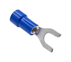 MUELLER ELECTRIC BU-191440020 Fork / Spade Tongue Terminal, 16AWG to 14AWG, #8, Vinyl