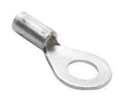 MUELLER ELECTRIC BU-191930014 Ring Tongue Terminal, #8, 18 AWG