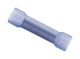 MUELLER ELECTRIC BU-192020019 Butt Splice, Blue, 16 AWG, 14 AWG, Nylon (Polyamide)