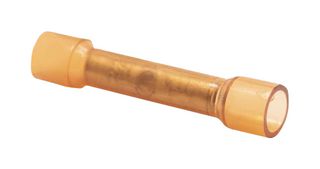 MUELLER ELECTRIC BU-192020063 Butt Splice, Red, 22 AWG, 18 AWG, Nylon (Polyamide)
