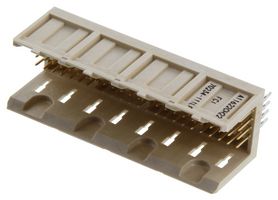 AMPHENOL COMMUNICATIONS SOLUTIONS 70234-111LF Connector, Metral 70234 Series, 96 Contacts, 2 mm, Header, Press Fit, 4 Rows