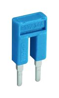 WAGO 2002-404/000-006 Jumper (Busbar), Blue, Insulated Jumper, Wago TOPJOB S Series 2002 Series Terminal Blocks