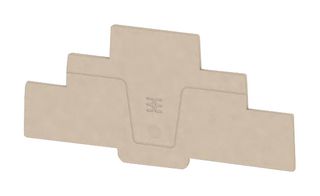 WEIDMULLER 2428560000 Accessory, Weidmuller A Series DIN Rail Terminal Blocks, End Plate, Klippon A Series