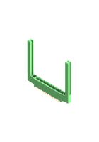 EDAC 337-028-542-858 Card Edge Connector, Dual Side, 1.57 mm, 28 Contacts, Through Hole Mount, Straight