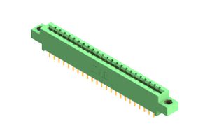 EDAC 337-046-520-807 Card Edge Connector, Dual Side, 1.57 mm, 46 Contacts, Through Hole Mount, Straight