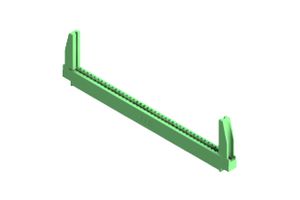 EDAC 337-041-523-678 Card Edge Connector, Single Side, 1.57 mm, 41 Contacts, Through Hole Mount, Straight