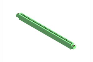 EDAC 337-041-559-603 Card Edge Connector, Single Side, 1.57 mm, 41 Contacts, Through Hole Mount, Right Angle