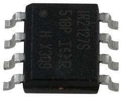 INFINEON IR2127SPBF MOSFET Driver Single, High Side, 10V-20V supply, 500mA peak out, 125 Ohm output, SOIC-8