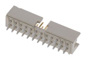 AMPHENOL COMMUNICATIONS SOLUTIONS 98414-G06-24ULF Pin Header, PCB Header, Wire-to-Board, 2 mm, 2 Rows, 24 Contacts, Through Hole Straight