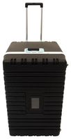 PLATT 301820AH Heavy Duty ATA Case, PE (Polyethylene), 21.5" x 19.75" x 32", Black